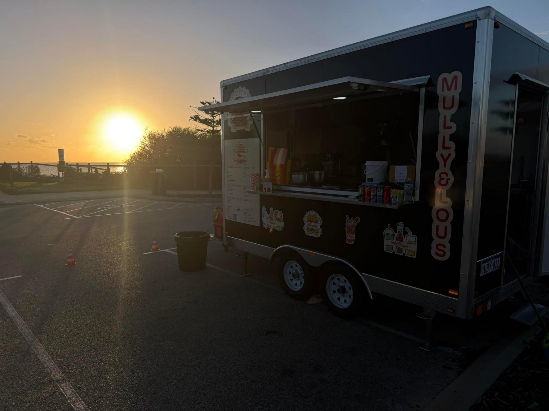 School event catering from the van